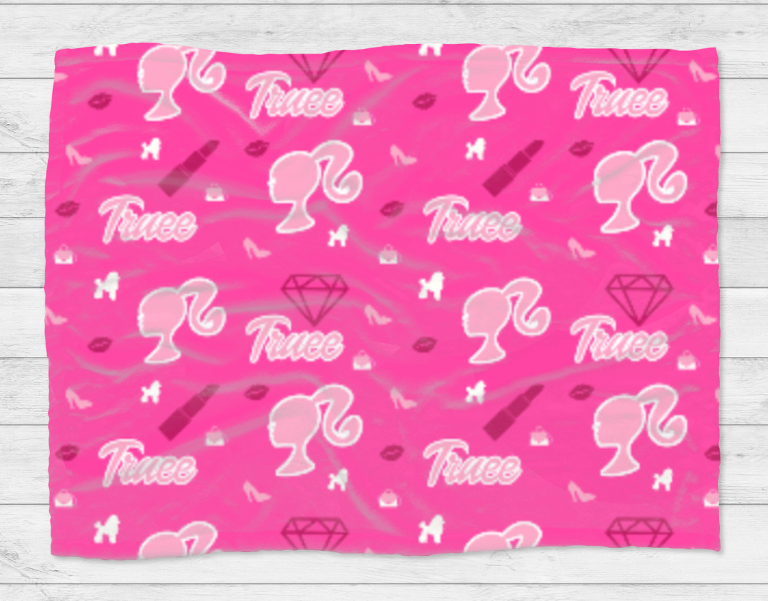 Barbie Girl Kids Blanket