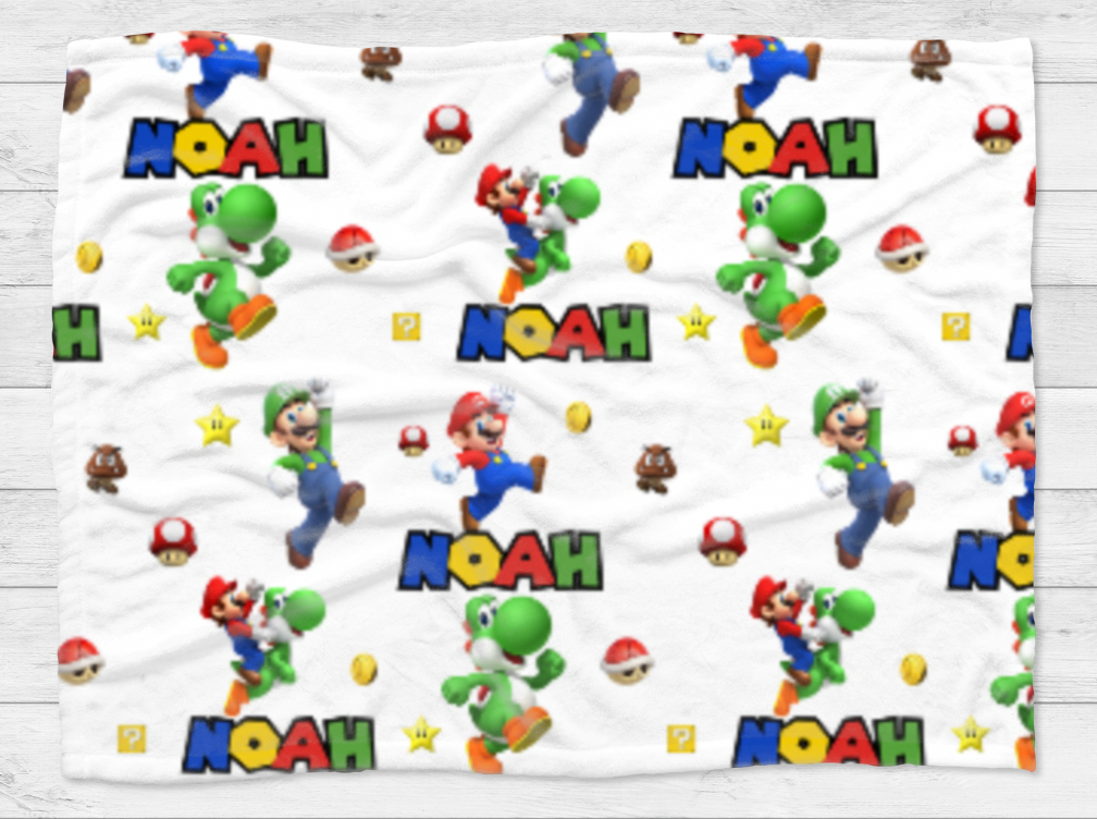 Mario Kids Blanket