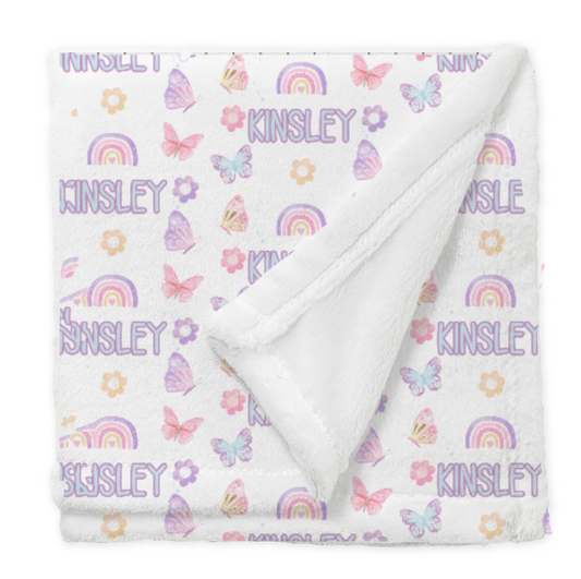 Sweet Girl Kids Blanket