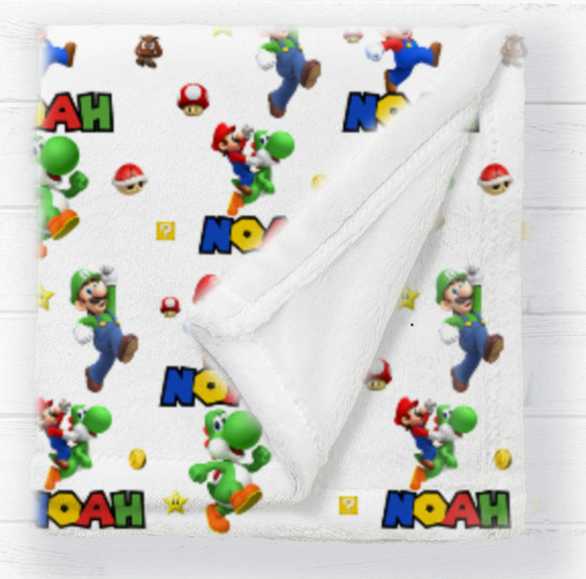 Mario Kids Blanket