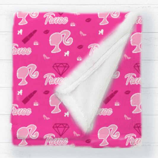 Barbie Girl Kids Blanket