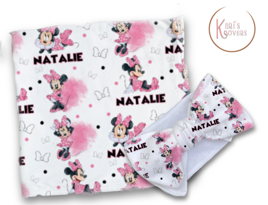 Minnie Pal Blanket Set