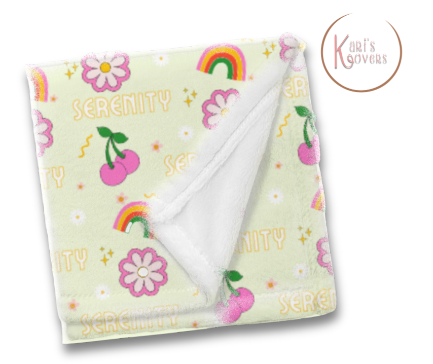 Retro Flower Kids  Blanket