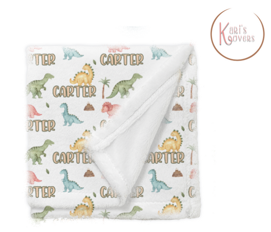 Dinosaur Journey Kids Blanket