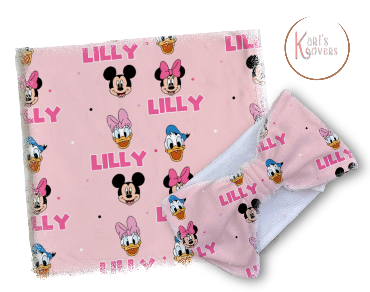 Minnie and Friends Blanket Set