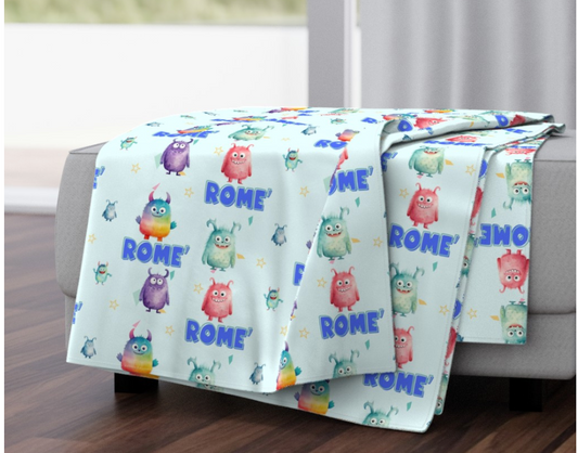 Little Monster Blanket Set