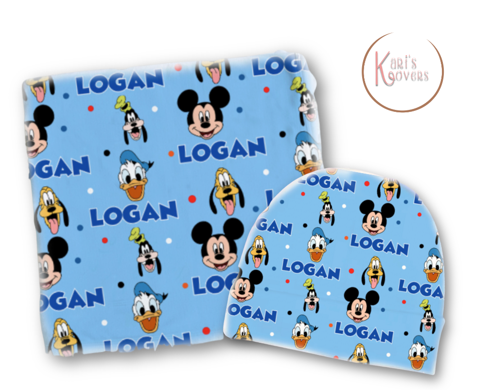 Mickey and Friends Blanket Set