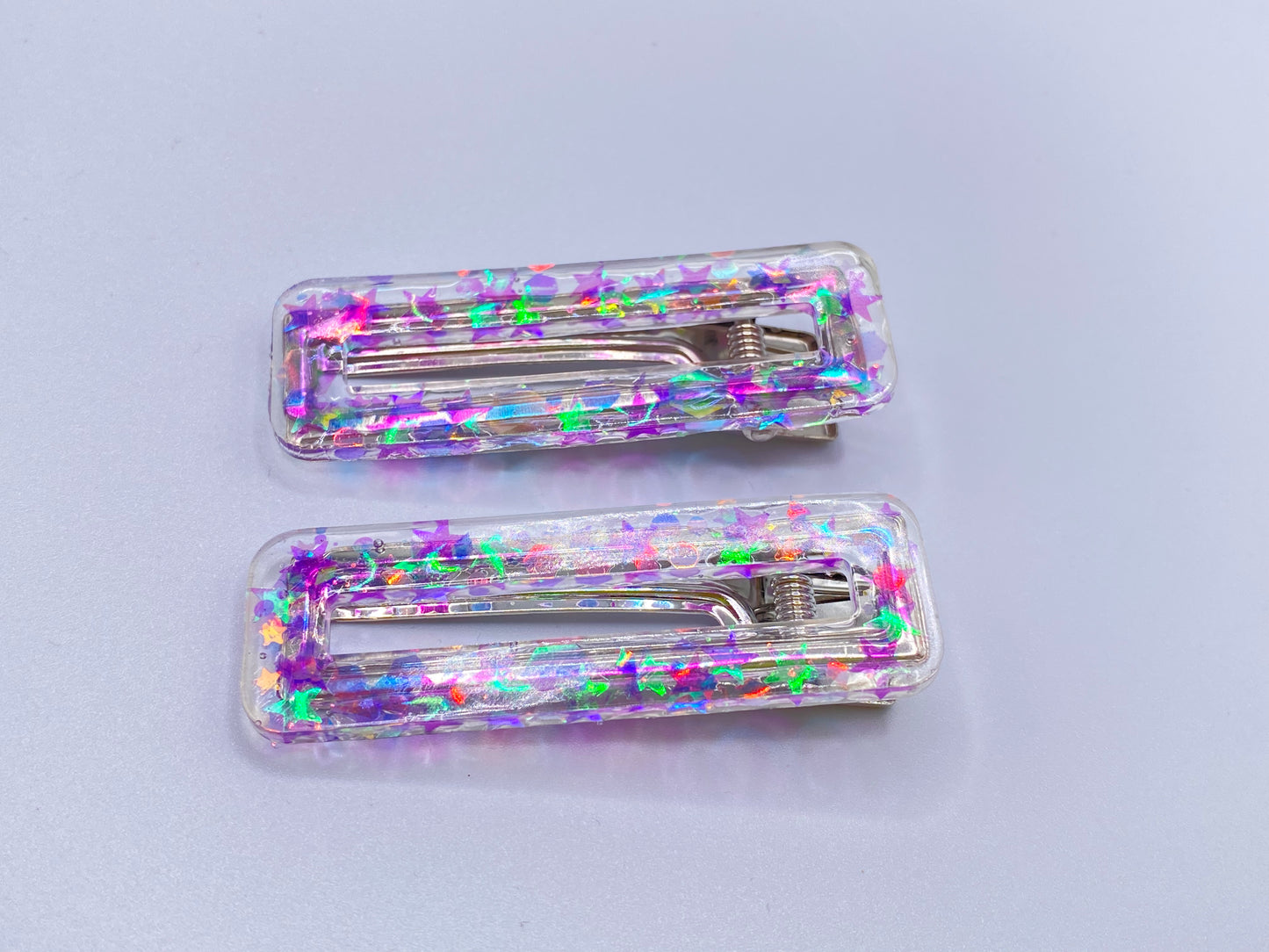 purple glaze clips