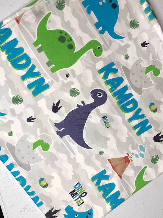 dino-myte blanket