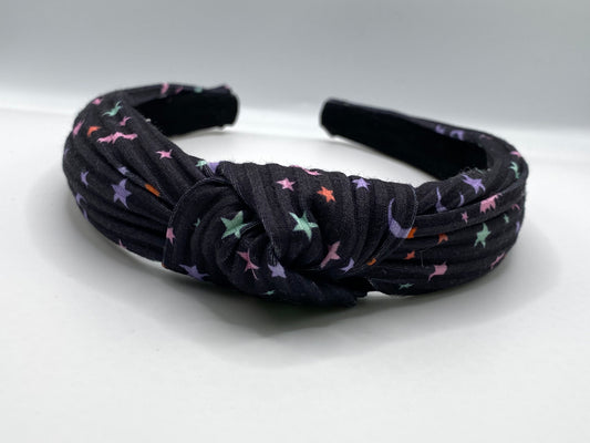 halloween night knotted headband