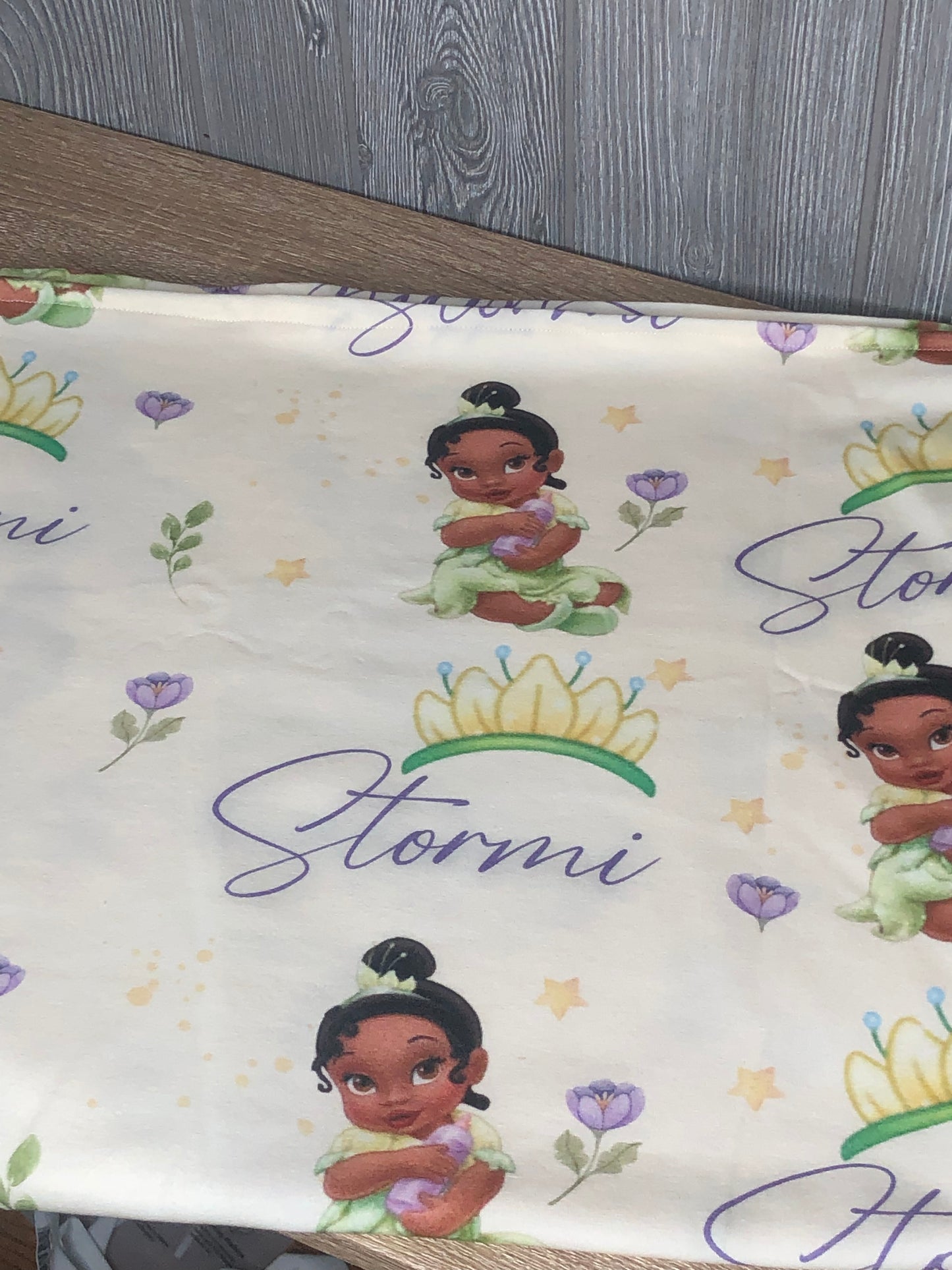 baby tiana blanket