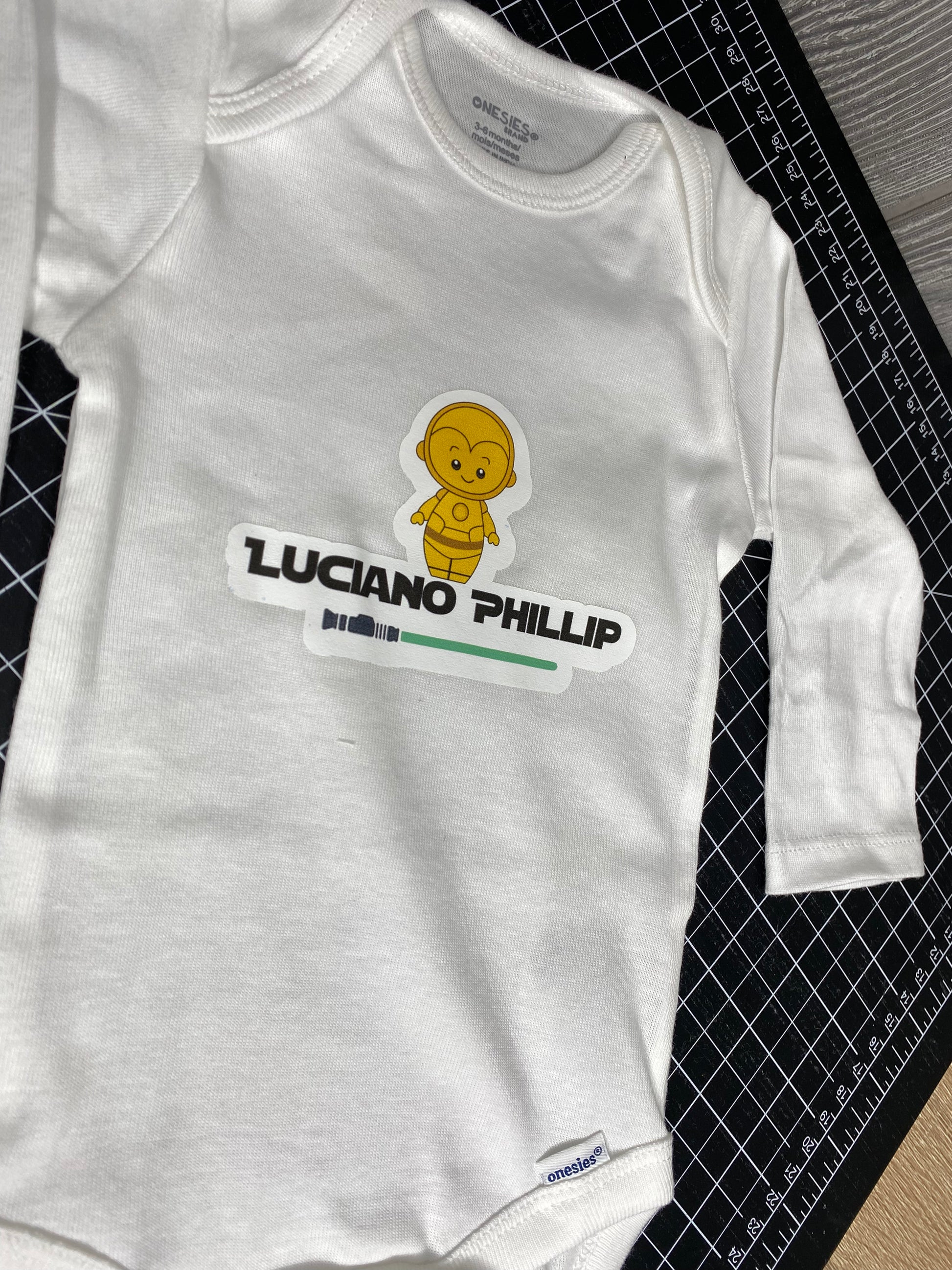 custom baby onesie