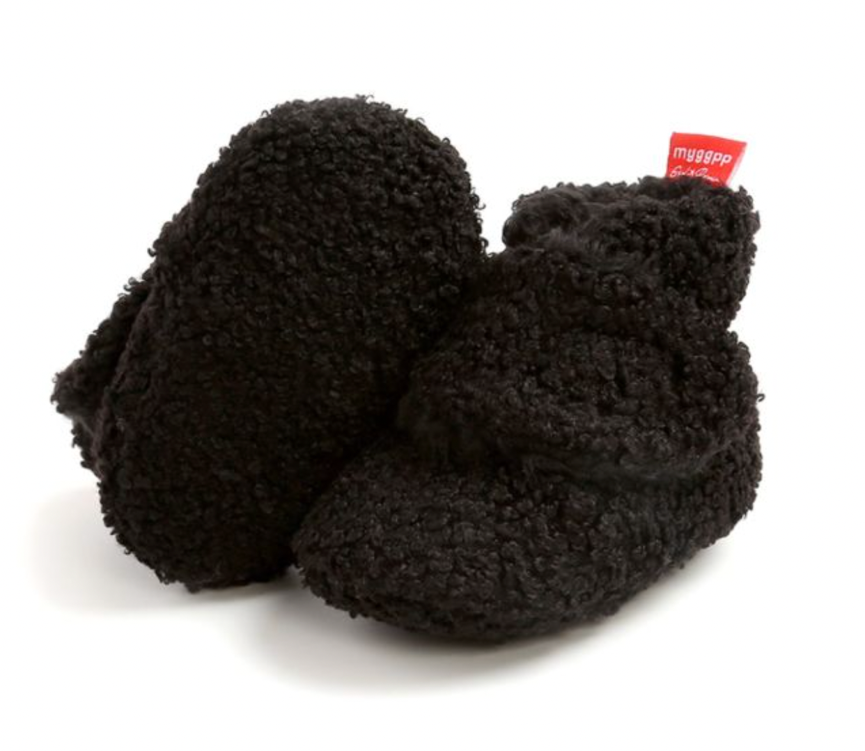 kozzy booties black / 0-3 mo