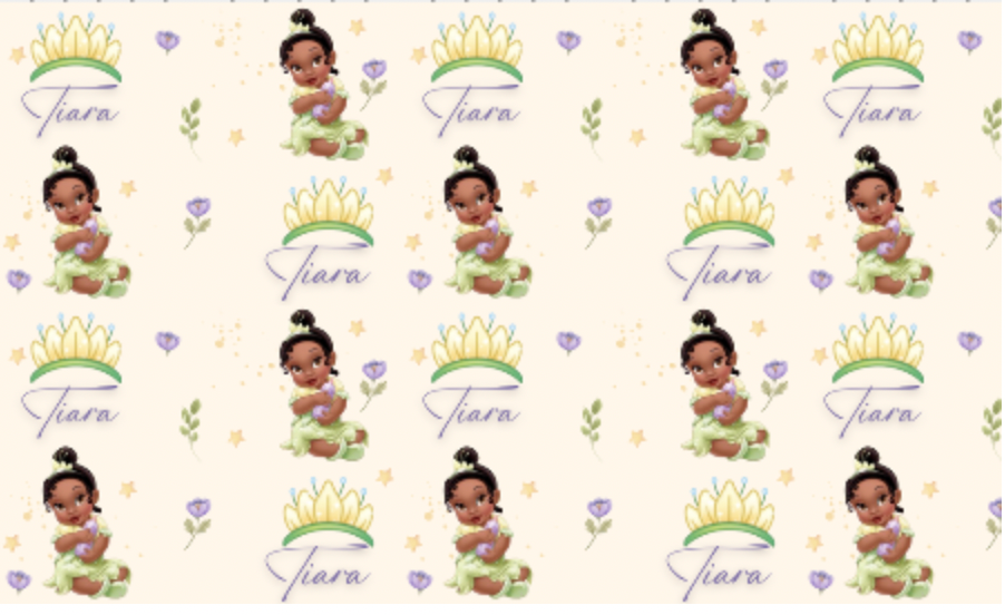 baby tiana blanket